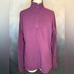 Alpine Design Women’s Fleece Pullover – Size L – Purple